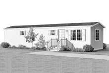 Post HUD Mobile Home